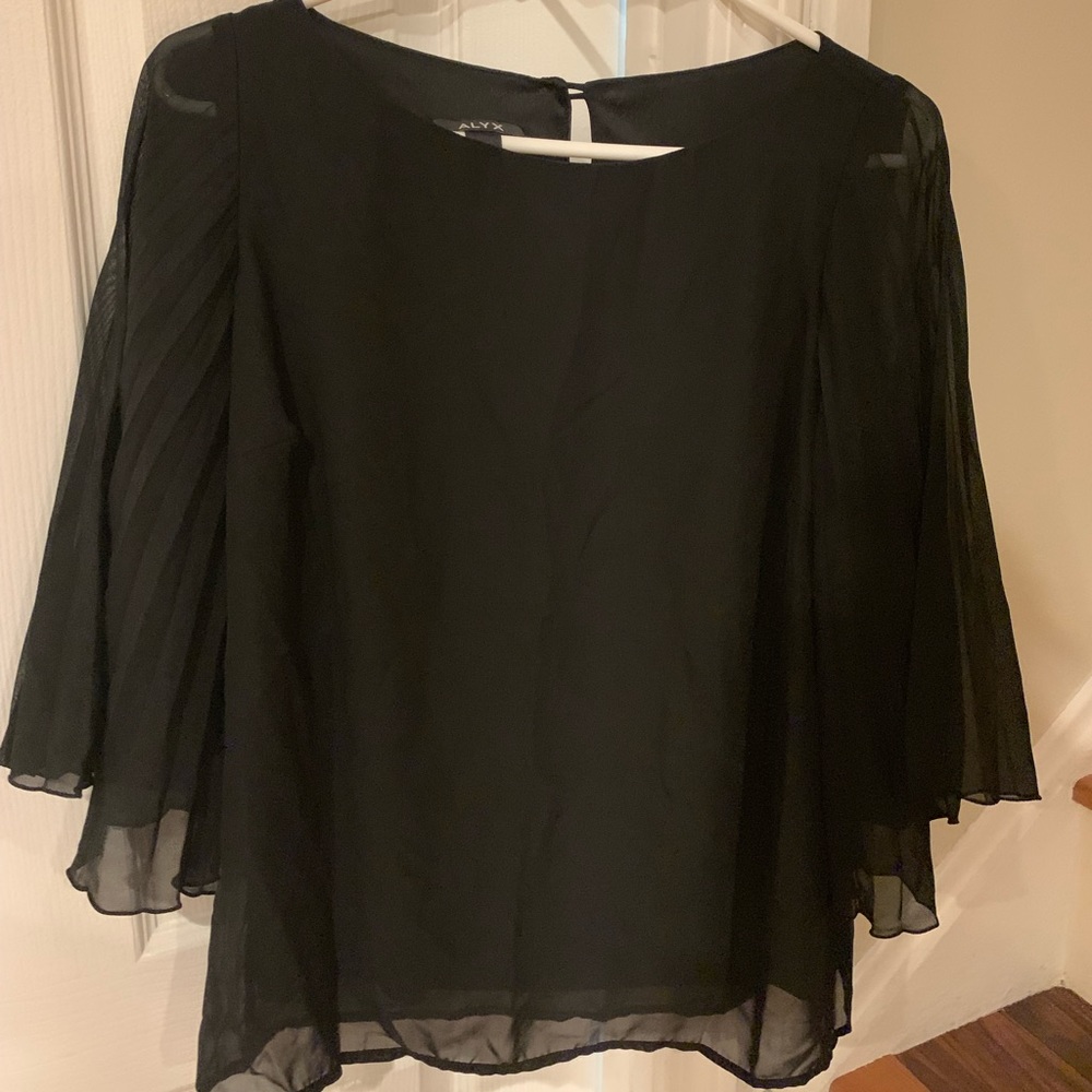 Black Spooky Dress Shirt